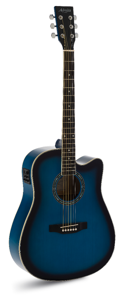 GUITARRA E. ACUSTICA ADMIRA AZUL TENNESSE