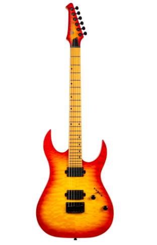 GUITARRA ELECTRICA SPIRA S500-QFB FIREBURST