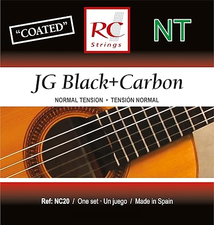 JUEGO CUERDAS RC BLACK+CARBON NC20