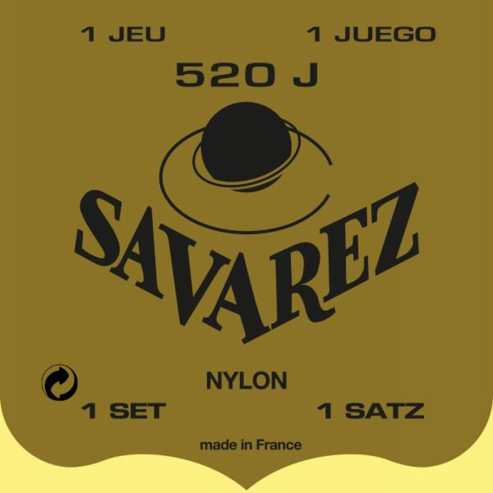 JUEGO CUERDAS SAVAREZ 520-J CARTA AMARILLA