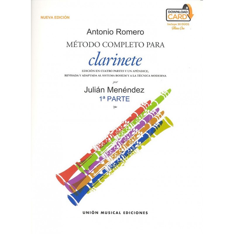 METODO COMPLETO PARA CLARINETE 1º PARTE
