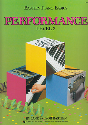 PIANO BASICO BASTIEN RECITAL NIVEL 3