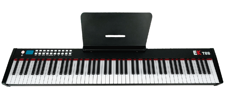 PIANO EK PORTABLE EKT88BK NEGRO+FUNDA