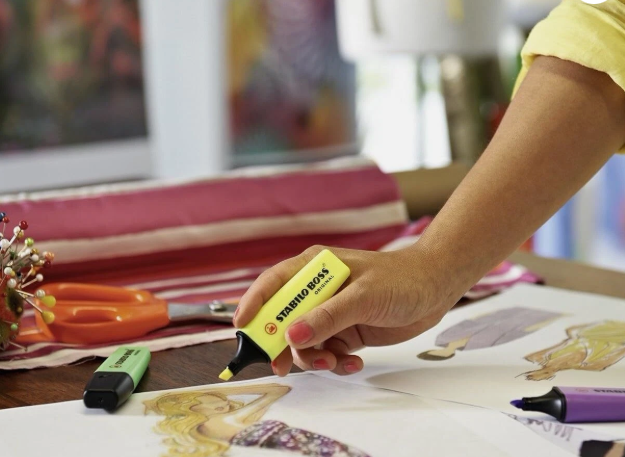 ROTULADOR FLUORESCENTE AMARILLO