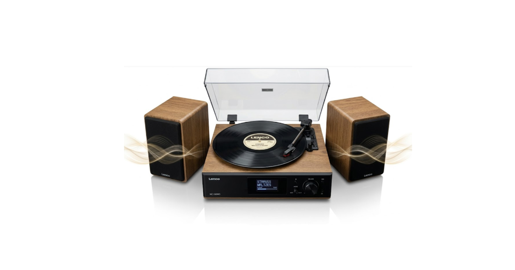 TOCADISCOS MC-160WD SET HIFI CON RADIO, ALTAVOCES Y BLUETOOTH