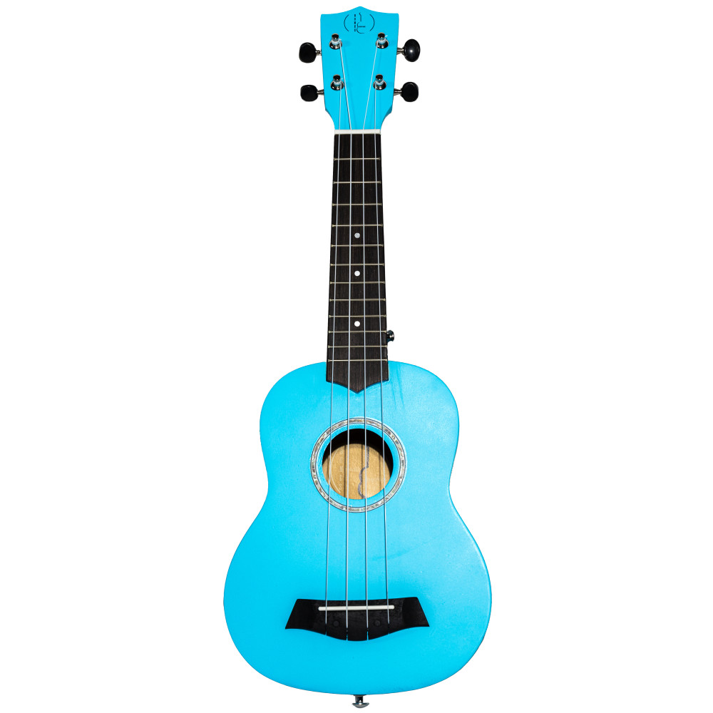 UKELELE BONES SOPRANO AZUL CIELO SATINADO