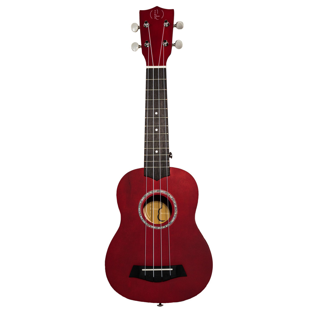 UKELELE BONES SOPRANO ROJO SP200S-RD LINDEN