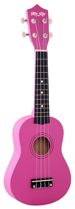 UKELELE MAKAI SOPRANO ROSA OSCURO