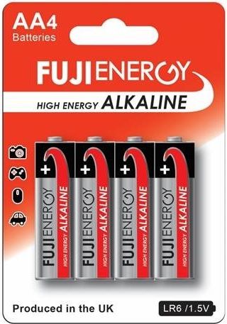 BLISTER 4 PILAS ALCALINAS FUJIENERGY LRO FUJITSU AA4