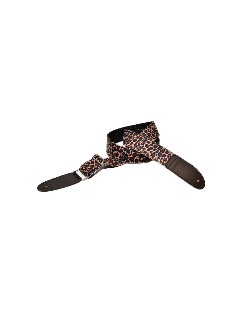 CORREA GUITARRA LEOPARD BOURBON STRAP GUITAR