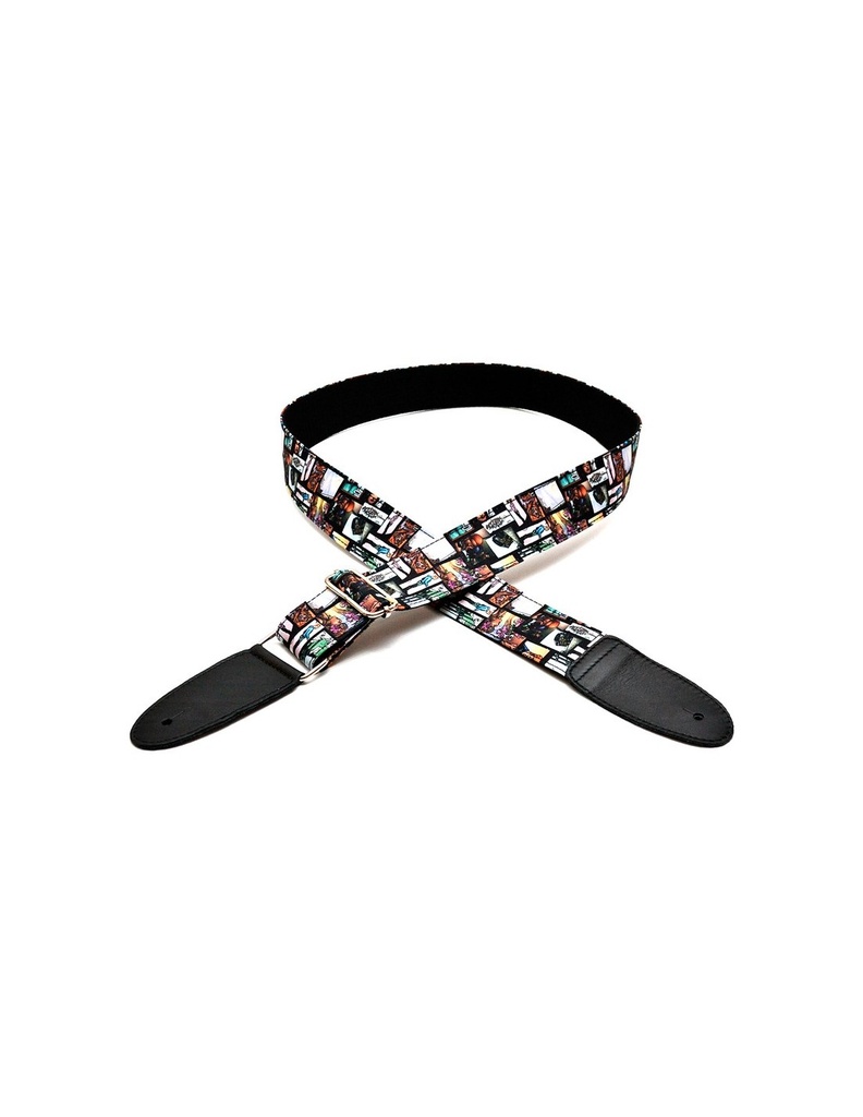 CORREA GUITARRA COMIC BOURBON STRAP GUITAR