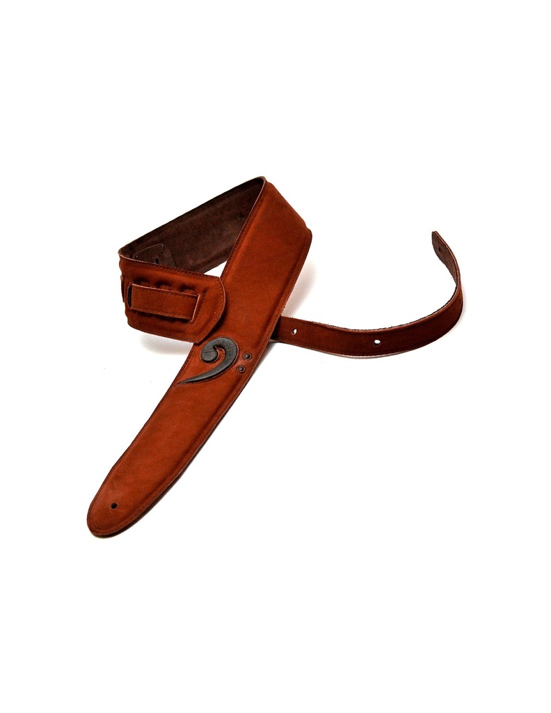 CORREA GUITARRA CUERO KEY F BOURBON STRAP GUITAR