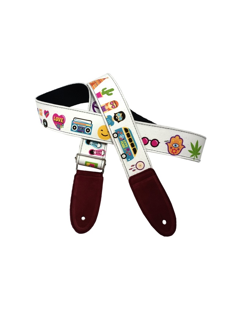 CORREA GUITARRA CALIFORNIA DREAMIN BOURBONSTRAP GUITAR