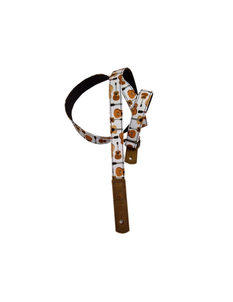 CORREA UKELELE BOURBON STRAP GUITARRAS