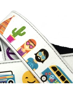 CORREA UKELELE CALIFORNIA DREAMIN BOURBON STRAP GUITAR