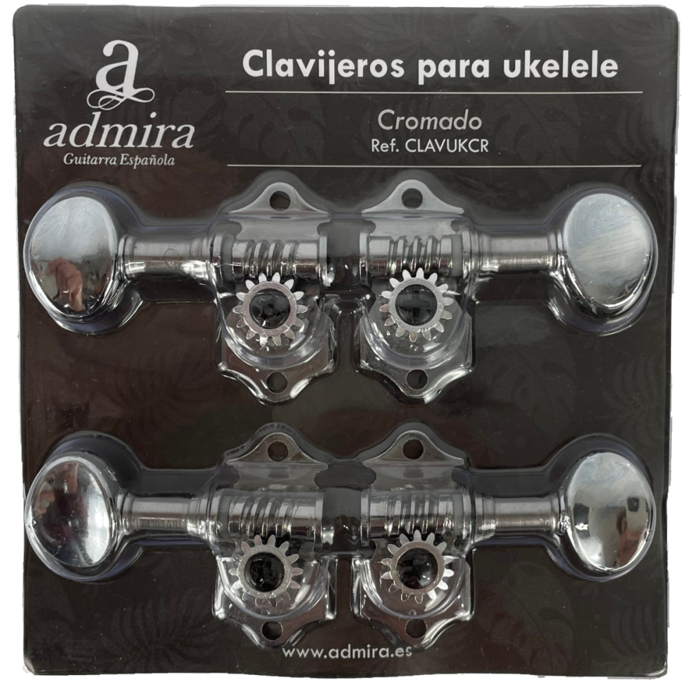 CLAVIJERO ADMIRA UKELELE CROMADO