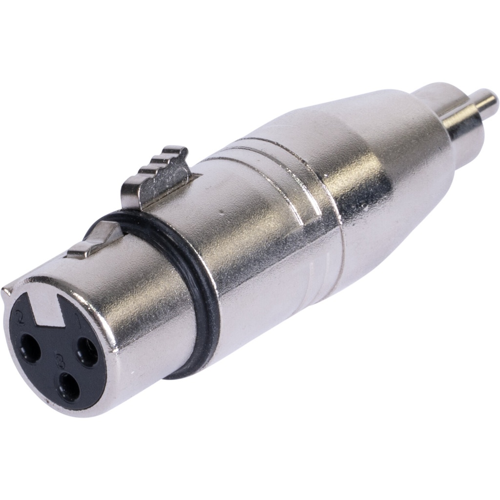 ADAPTADOR XLR HEMBRA/ RCA MACHO