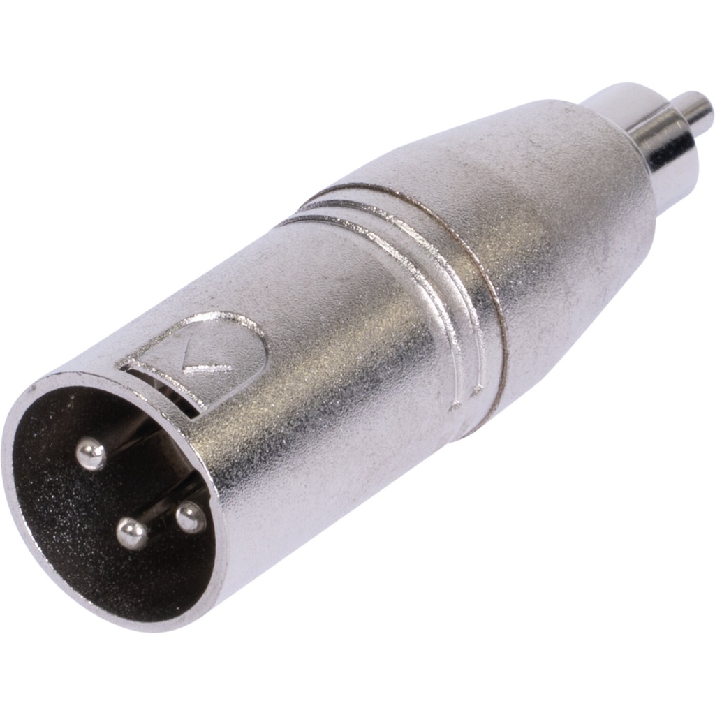 ADAPTADOR XLR MACHO / RCA MACHO 18-5581