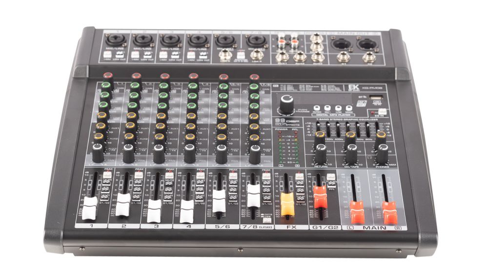 MESA EK 8 CANALES EFECTOS KGPM08