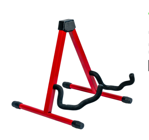 SOPORTE GUITARRA SUELO TCM GS-505RD ROJO