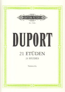 21 ESTUDIOS VIOLONCELLO DUPORT, JEAN-LOIS