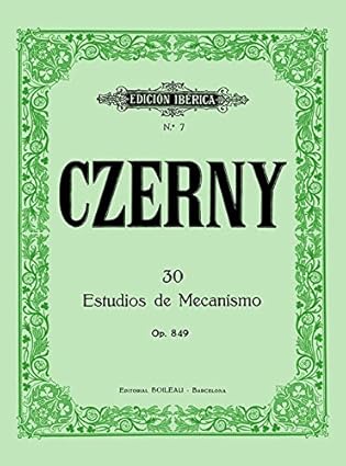 30 ESTUDIOS DE MECANISMO (OP. 849) CZERNY
