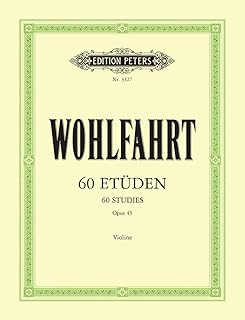 60 ETÜDEN WOHLFAHRT VIOLINE