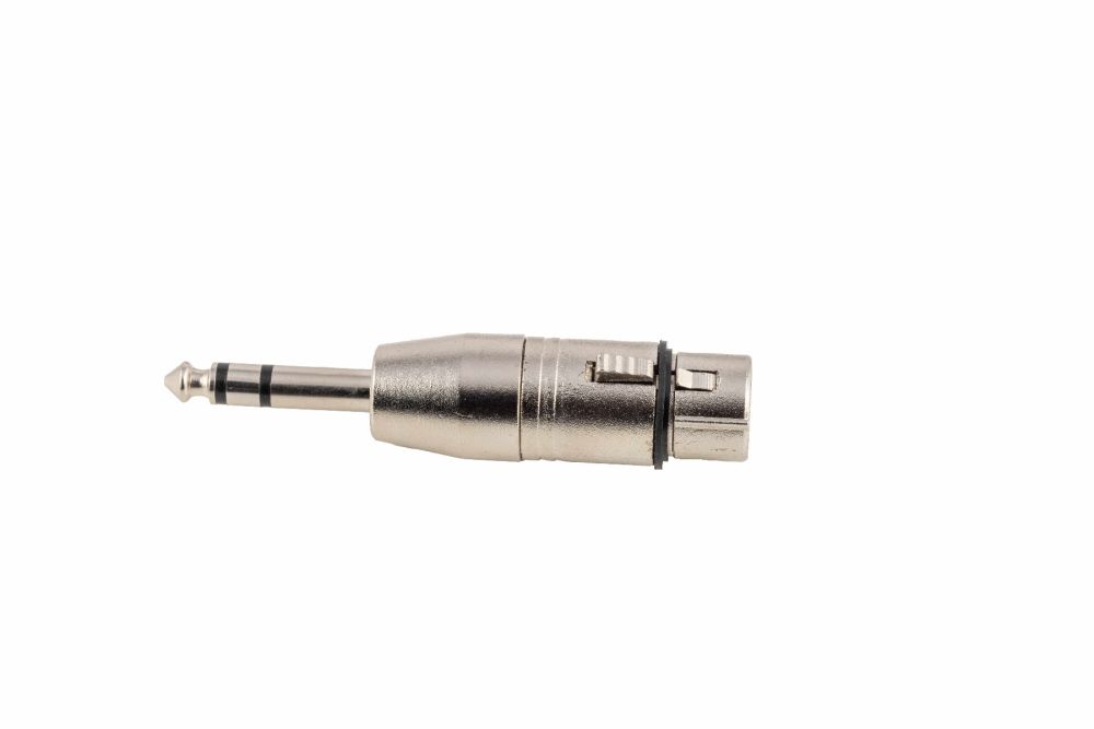 ADAPTADOR XLR HEMBRA-JACK STEREO 1/4 A-043
