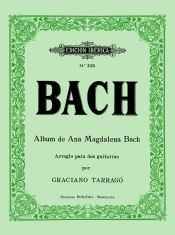 ALBUM ANA MAGDALENA BACH ARREGLO DOS GUITARRAS
