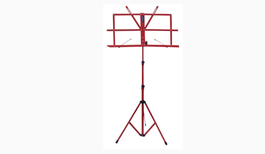 ATRIL PLEGABLE ADMIRA ROJO + FUNDA MUS006RD