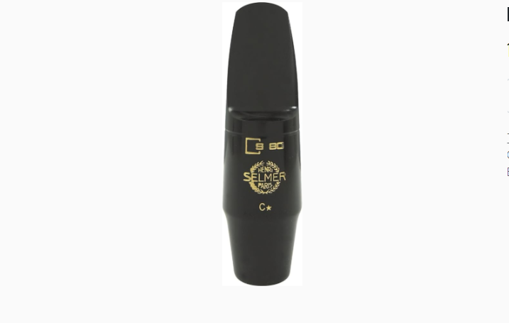 BOQUILLA SELMER SAXO ALTO S80C**