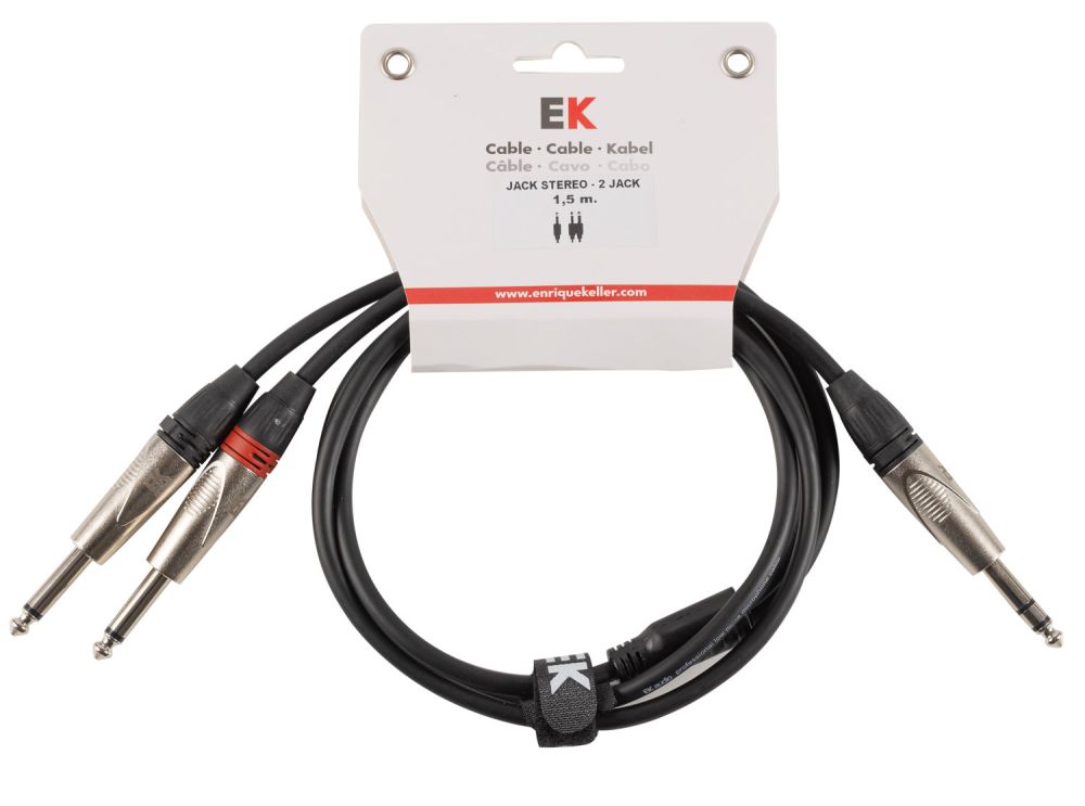 CABLE EK 1,5M JACK STE-2 JACK PY00215M