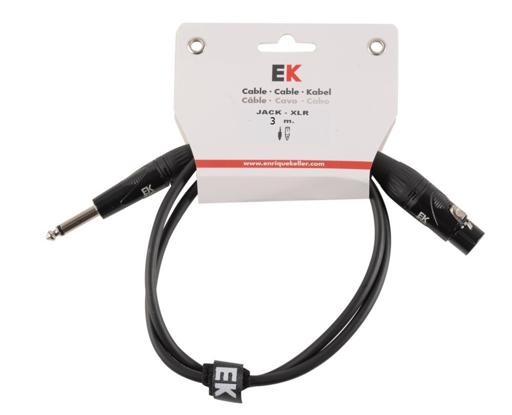 CABLE EK 3M XLRH-JACK PXJ0013