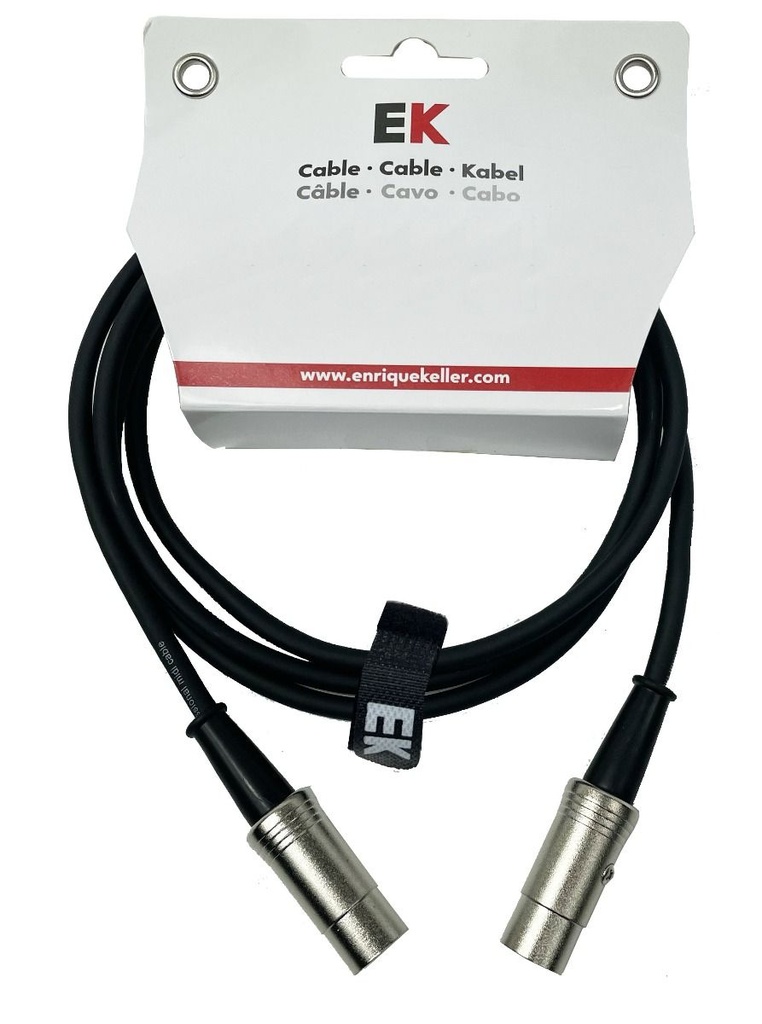 CABLE EK AUDIO MIDI 3M MIDI0013