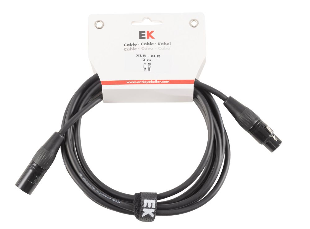 CABLE EK AUDIO NXX0013 NEUTRIK XLR/XLR 3M