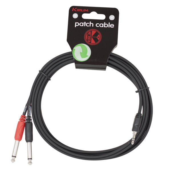 CABLE KIRLIN 3M YE-362 MINI JACK-2JACK