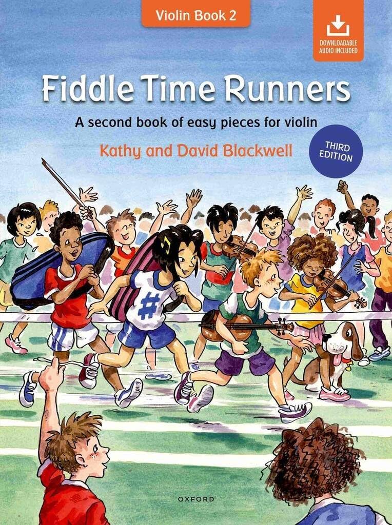 FIDDLE TIME RUNNERS VIOLIN BOOK 2 + AUDIO