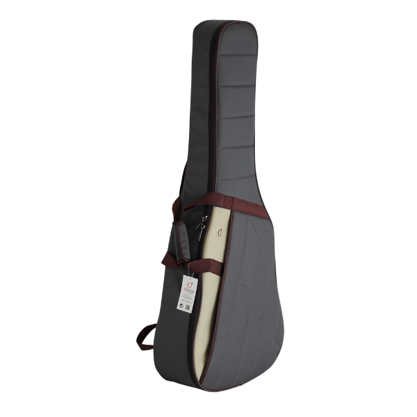 FUNDA GUITARRA CLASICA 20MMPE REF 46 MOCHILA (014 GRIS MARRON)