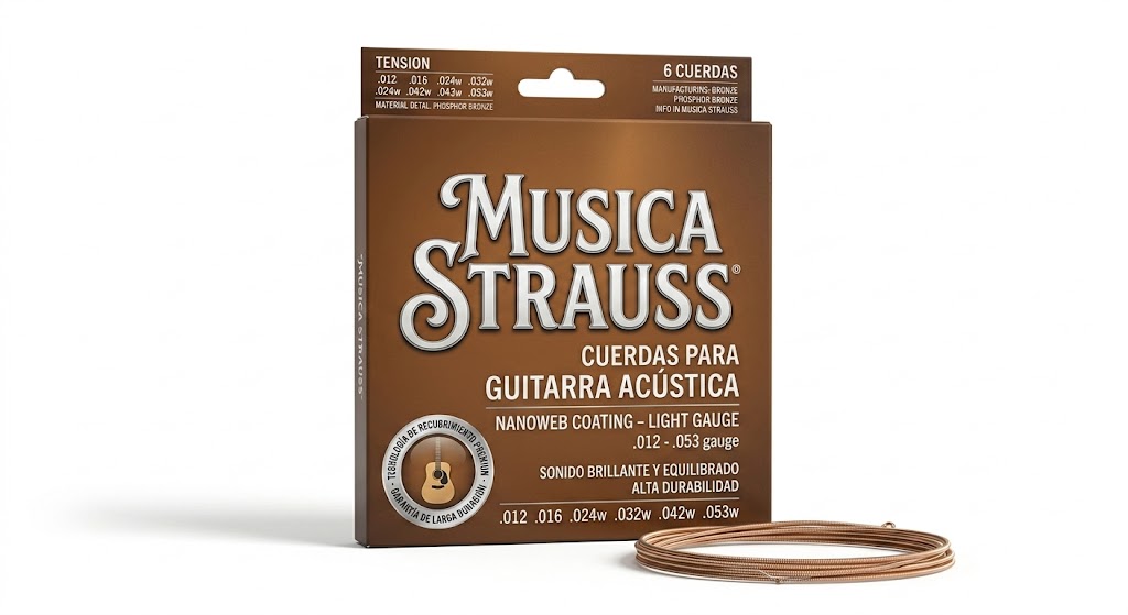 CUERDAS GUITARRA ACUSTICA
