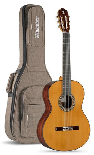 [809] GUITARRA CLASICA ALHAMBRA 5P+FUNDA