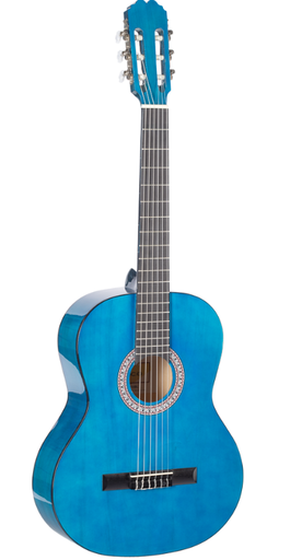 [C16BL] GUITARRA CLASICA ROCIO 3/4 AZUL C16BL