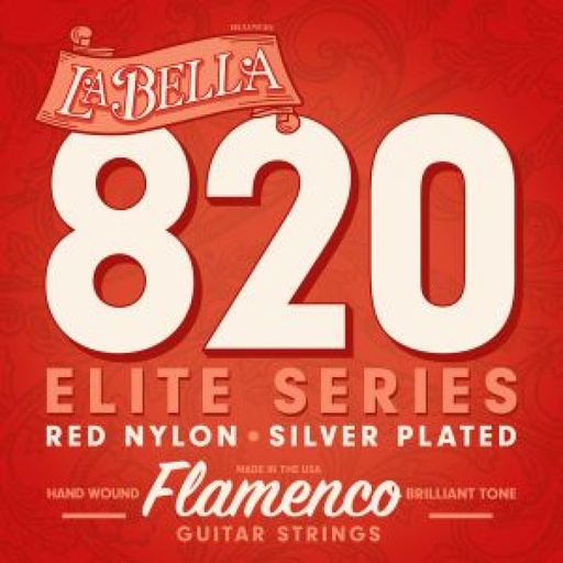 [656295000562] JUEGO CUERDAS LA BELLA 820 FLAMENCA