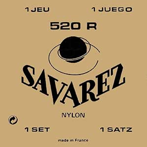 [C-3801087] JUEGO CUERDAS SAVAREZ 520R CARTA ROJA