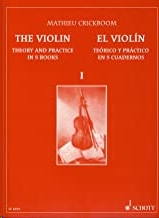 [9790543500549] MATHIEU CRICKBOOM EL VIOLIN I TEORICO Y PRACTICO EN 5 CUADERNOS