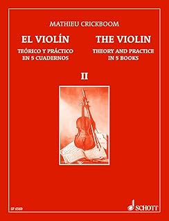 [9790543500556] MATHIEU CRICKBOOM EL VIOLIN II TEORICO Y PRACTICO EN 5 CUADERNOS