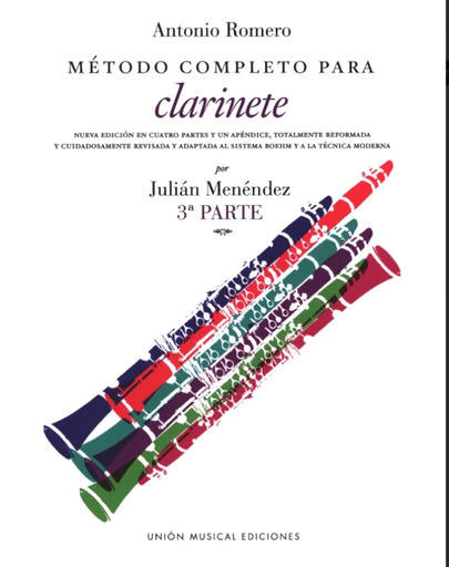 [9780711963528] METODO COMPLETO PARA CLARINETE 3ª PARTE
