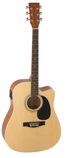 [PA411CENA] PACK GUITARRA ACUSTICA DAYTONA CE NATURAL