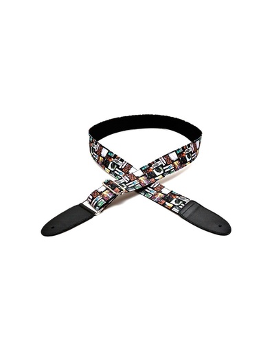 CORREA GUITARRA COMIC BOURBON STRAP GUITAR