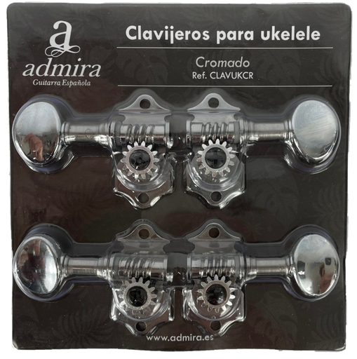 [CLAVUKCR] CLAVIJERO ADMIRA UKELELE CROMADO