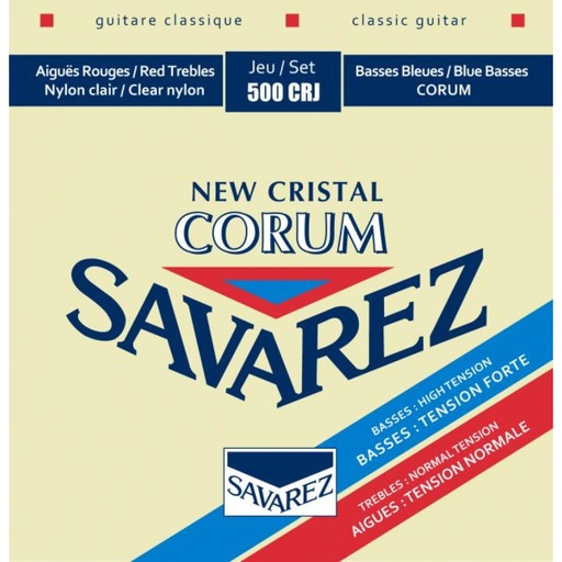 [C-3801170] JUEGO SAVAREZ CLASICA NEW CRISTAL CORUM 500-CRJ